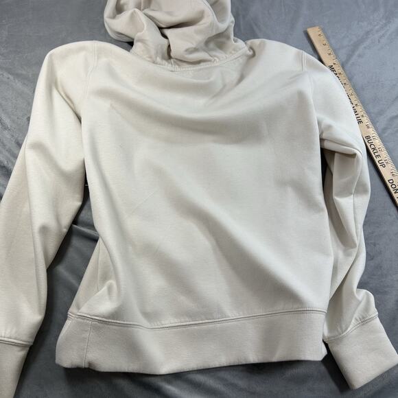 Men’s Jockey Sport cream colored Small Hoodie Pullover Pockets Soft Long Sleeve - Picture 11 of 11